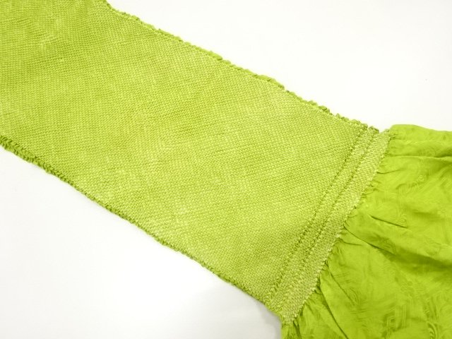 JAPANESE KIMONO / OBIAGE FOR FURISODE / SILK / SHIBORI